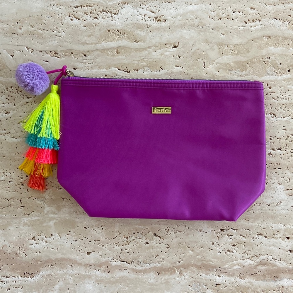 Tarte Purple Makeup Case / Clutch